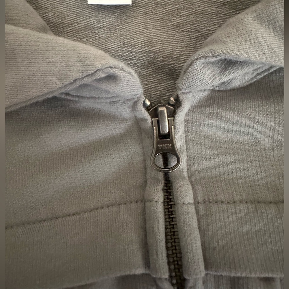 LOFT Slate Ruched Sleeve Jacket - Picture 12 of 16